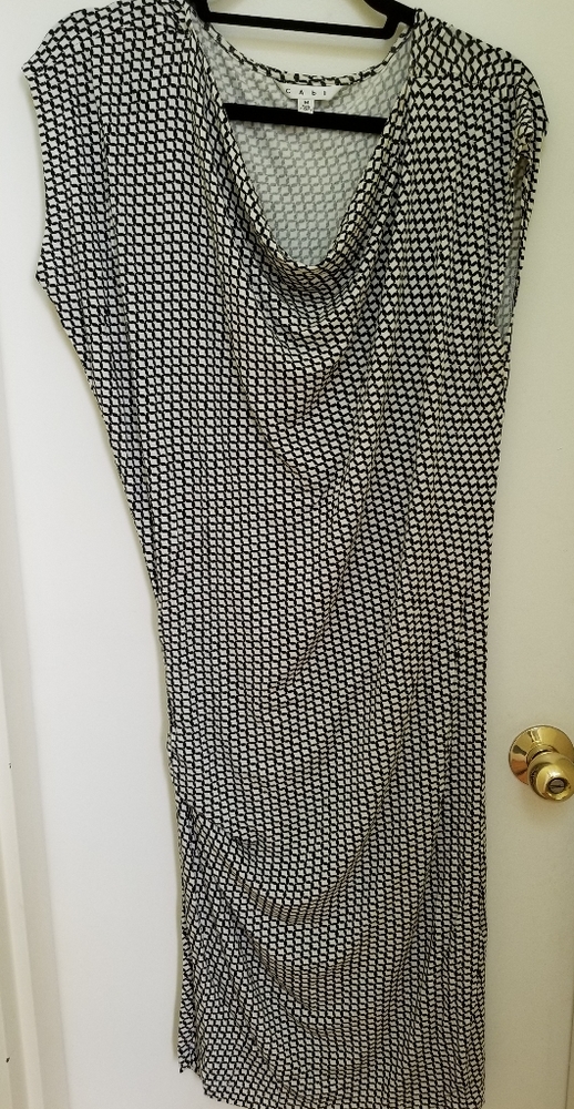 Black and white dress